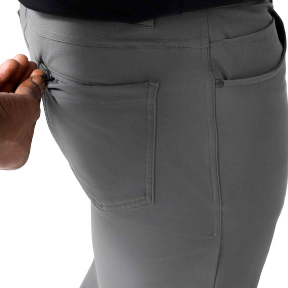 Lululemon Men's ABC Pant Slim 36x32", Asphalt Grey-EUC - Picture 5 of 10